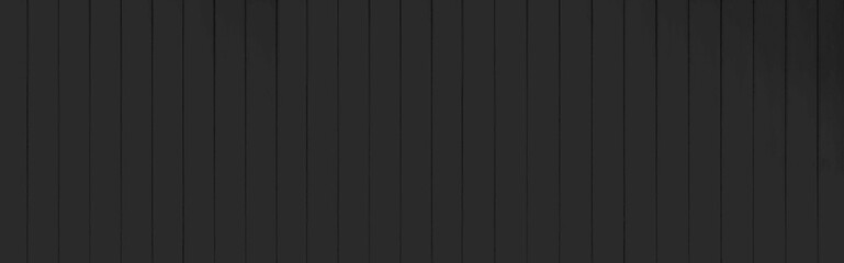 Panorama of Old wooden fence and old black vintage wooden floor pattern and seamless background