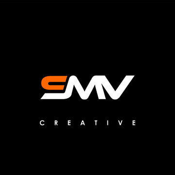 SMV Letter Initial Logo Design Template Vector Illustration	
