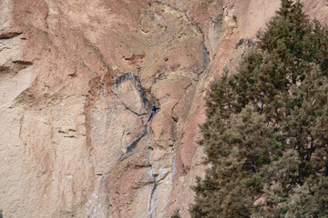 rock climbing 