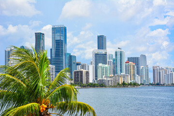 Downtown Miami Beach in Florida