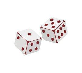 dice simple illustration