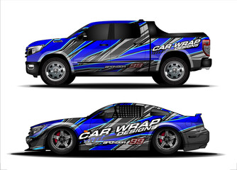 abstract background vector for racing car wrap design and vehicle livery 
