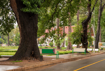 Royal cottage in the city of Siem Reap.
