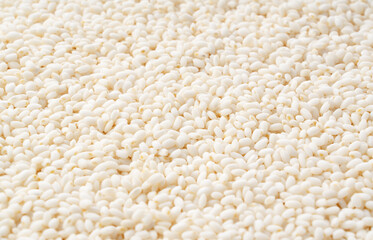 Glutinous rice spread over the entire screen