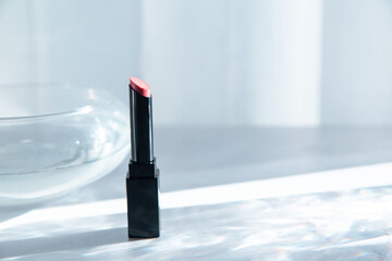 リップメイクの赤い口紅・コスメ