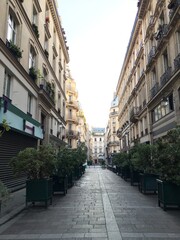 street in the town country Paris French 