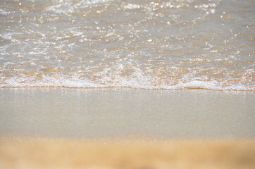 Waves on the beach