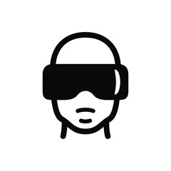 VR glasses icon