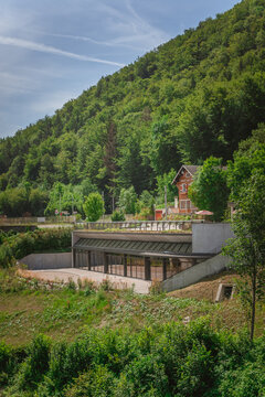 Lac d'Annecy, le pont Charles Albert, pont de la caille