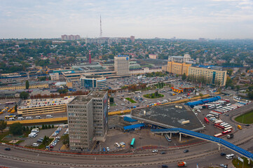 Rostov-on-Don - Railway station square, bus station and railway station. 