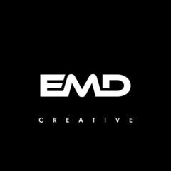 EMD Letter Initial Logo Design Template Vector Illustration	
