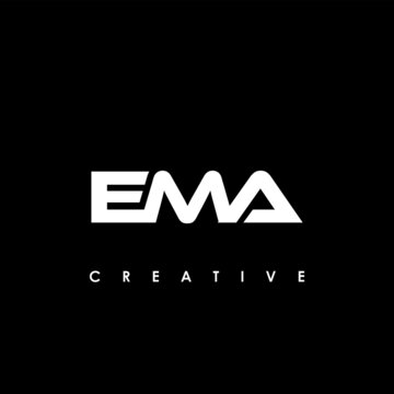 EMA Letter Initial Logo Design Template Vector Illustration	
