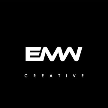 EMW Letter Initial Logo Design Template Vector Illustration	
