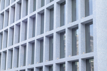 Geometric modern building texture facade. Modern architecture details.