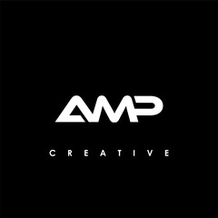 AMP Letter Initial Logo Design Template Vector Illustration	
