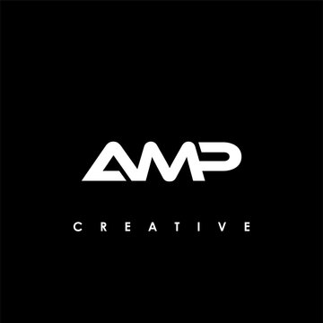 AMP Letter Initial Logo Design Template Vector Illustration	
