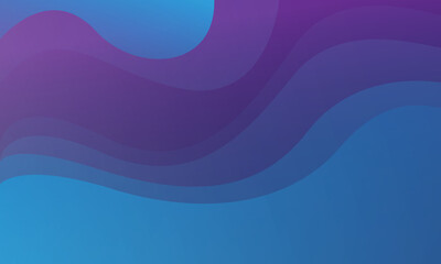 Colorful geometric background. Blue elements with fluid gradient. Dynamic shapes composition. Eps10 vector