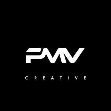 PMV Letter Initial Logo Design Template Vector Illustration