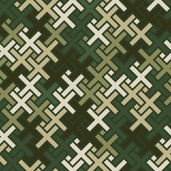 Abstract military or hunting camouflage seamless pattern background