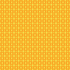 IIllustration with repetitive geometric shapes, trendy color # FFCC66 Illuminating. Abstract background for web pattern, wallpaper, digital graphics, packaging, objects and artistic decor.