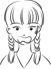 vector cartoon young people set 