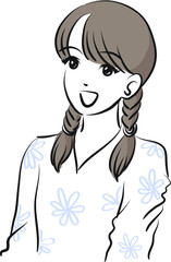 vector cartoon young people set 