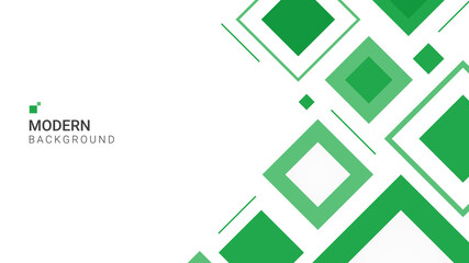 Abstract Background With White and Green Colour. Good used for Banner, Feed, Flyer, Poster, Wallpaper, Landing Page, and etc  - EPS 10 Vector