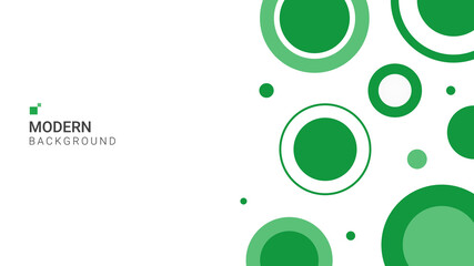 Abstract Background With White and Green Colour. Good used for Banner, Feed, Flyer, Poster, Wallpaper, Landing Page, and etc  - EPS 10 Vector