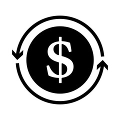 Cash Back Coin Icon