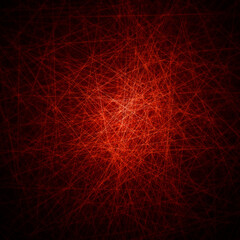 abstract chaos red line texture background