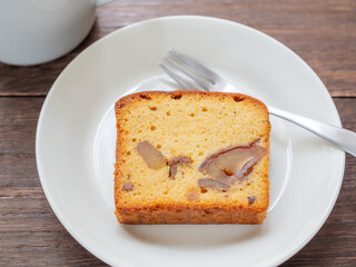 栗のパウンドケーキ