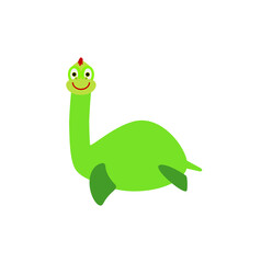 children's illustration, loch ness monster nessie