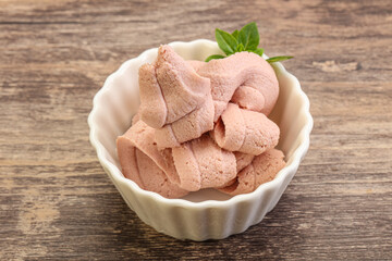 Liver pate in the bowl