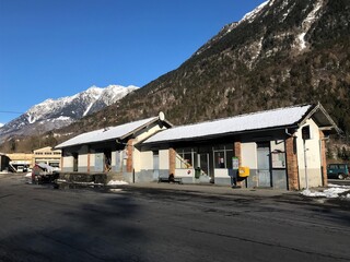 Acquarossa alter Bahnhof