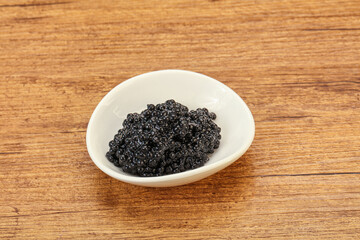 Luxury strugeon fish black caviar