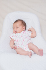 Cute, small and adorable newborn baby girl