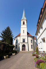 Fototapeta na wymiar Petrikirche, Minden, NRW, Deutschland