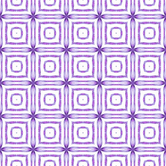Repeating striped hand drawn border. Purple
