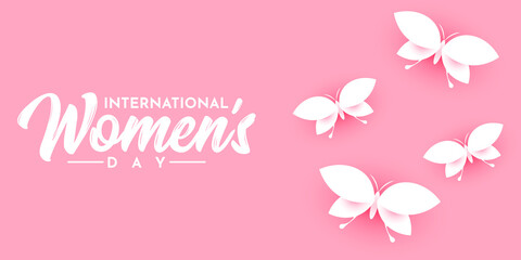 International Women's Day Celebration Illustration Template Design