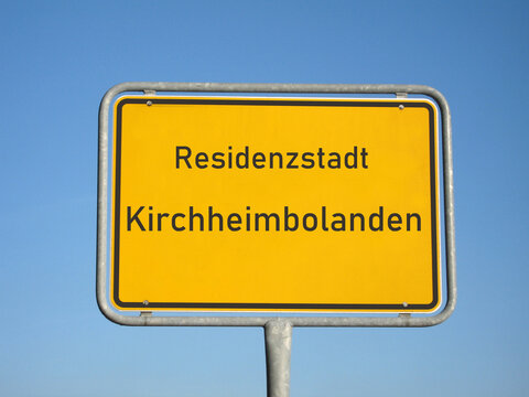 Ortsschild Kirchheimbolanden