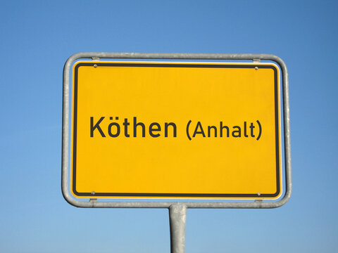 Ortsschild K&ouml;then