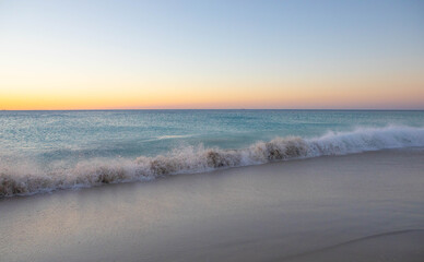 Fototapeta premium sunset on the beach