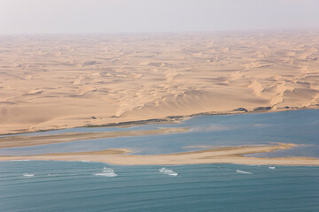 Dunas Oceano Atlantico Swakopmund Desierto Namib Namibia Africa