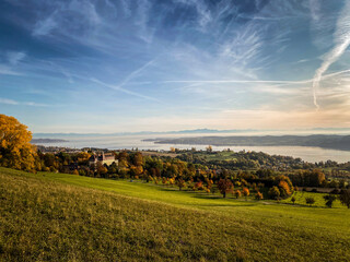 landscape in the countryside