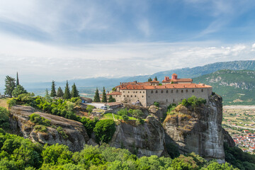 Fototapeta na wymiar Meteora Monasteries, Greece