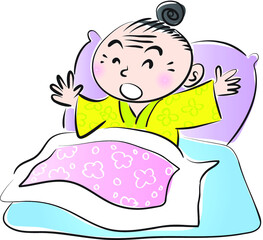 vector drawing grandmather emoji set