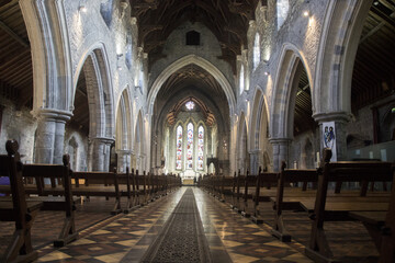 Fototapeta na wymiar Cathédrale Saint-Canice, Kilkenny, Irlande