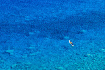 Fototapeta na wymiar 積丹ブルーの海