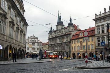 Fototapeta premium Prague, Centre-ville historique