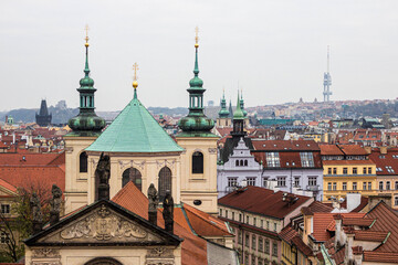 Fototapeta na wymiar Prague, Centre-ville historique